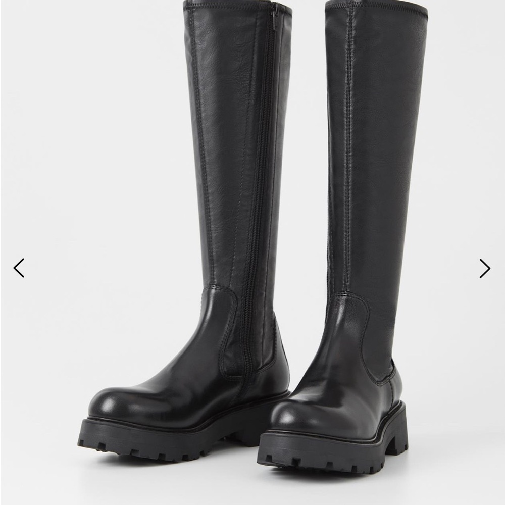 Vagabond Leather Tall Boots